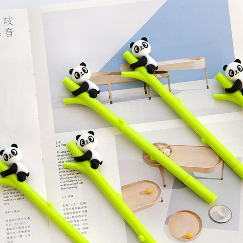 Bestselling ZF1750 Panda Cute Style Student Office Supplies Signature Pen Direct Sale Neutral