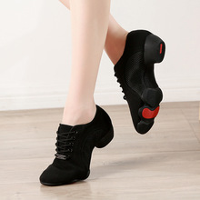 儿童牛津布拉丁舞蹈鞋跨境成人网布跳舞鞋水兵舞牛津布教师鞋男女