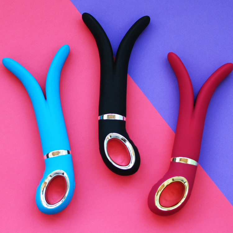 成人器具转珠女用双头旋转震动器G点自慰器成人情趣用品厂家批发