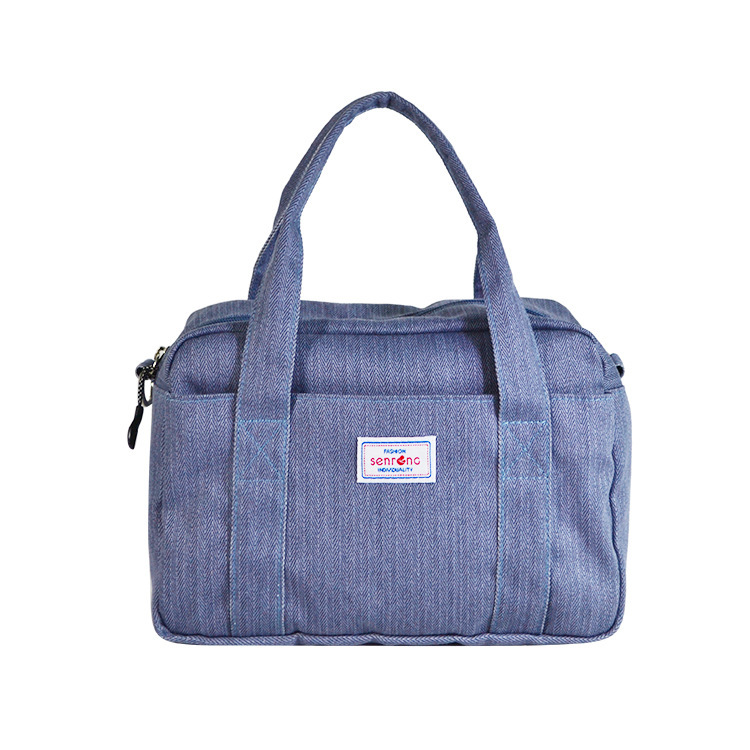 Portable E-Commerce Travel Handbag Storage Bag, Washable Carry-On Bag, Water-Resistant Bottom, Dry and Wet Separation, Pilot Travel Bag