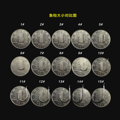 HuaMu Ise-Ni Fishhook, Titanium Alloy Fishhook, High-Strength Fishing Hook, Flying Fish Hook, Black Pit Hook