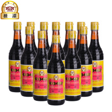 桃溪牌永春老醋福建老陈醋厂家直销醋批发装490ml*20姜醋古法酿造