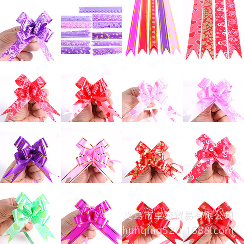 Wedding supplies 18mm hand drawn flowers, wedding decoration tie flowers, bow tie flowers, gift gift packaging ribbons