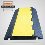 PVC线槽减速带室内外电缆保护板 橡塑橡胶线槽板舞台铺线盖线板