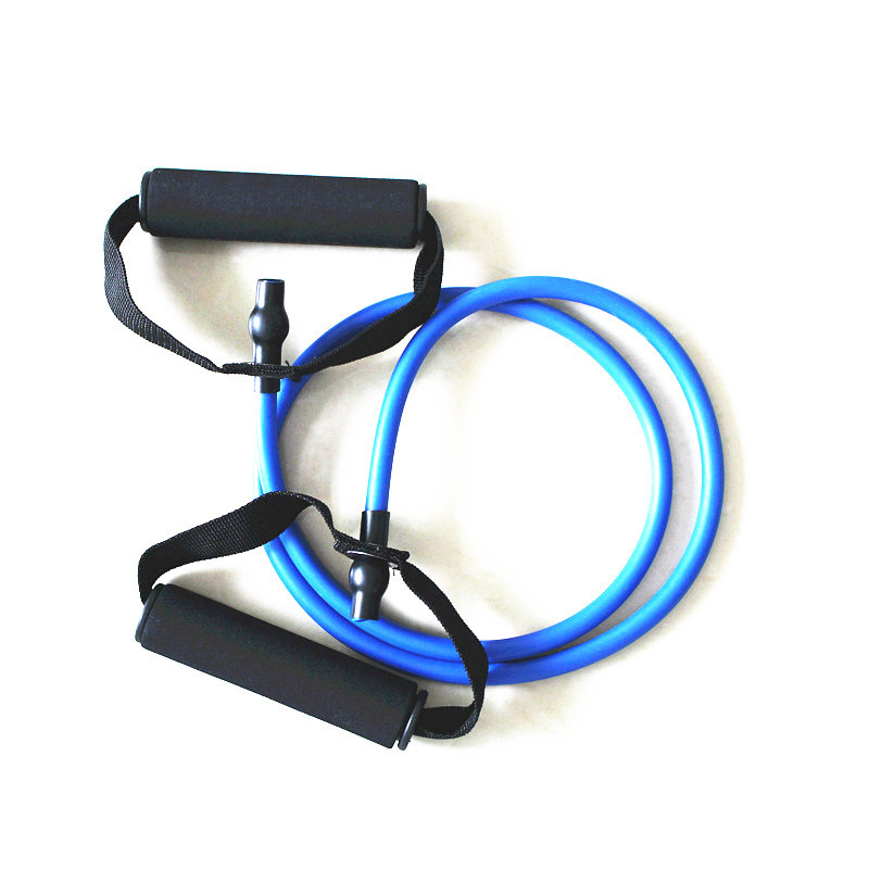 Fitness yoga en forma de banda de tensión de estiramiento banda de resistencia brazo tirar cuerda pérdida de peso equipo de ejercicio cinco colores en stock