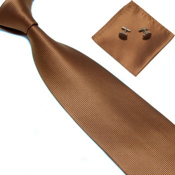 10cmネクタイセット15色ダーク柄色織ポケットタオルカフスボタンメンズビジネスハンカチネクタイ3点セット