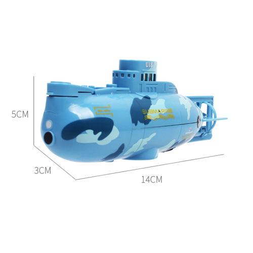 Mini electric submarine remote control boat 6-channel remote control fully waterproof upper model children's water play summer toy
