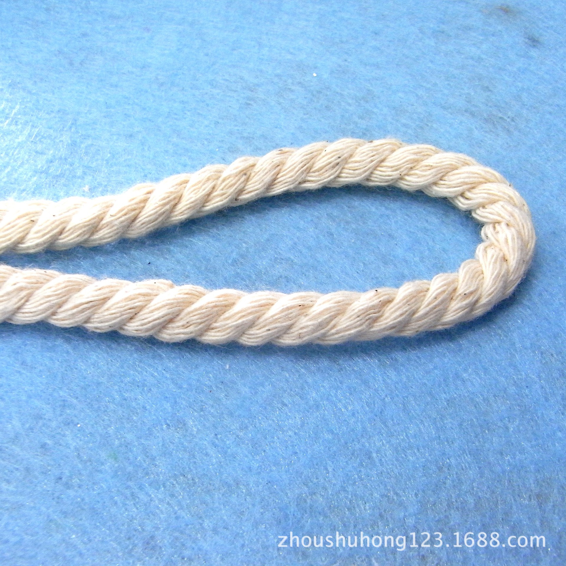 现货供应 手袋 背包腕带棉绳手挽绳手提绳三股扭绳麻花绳吊牌线