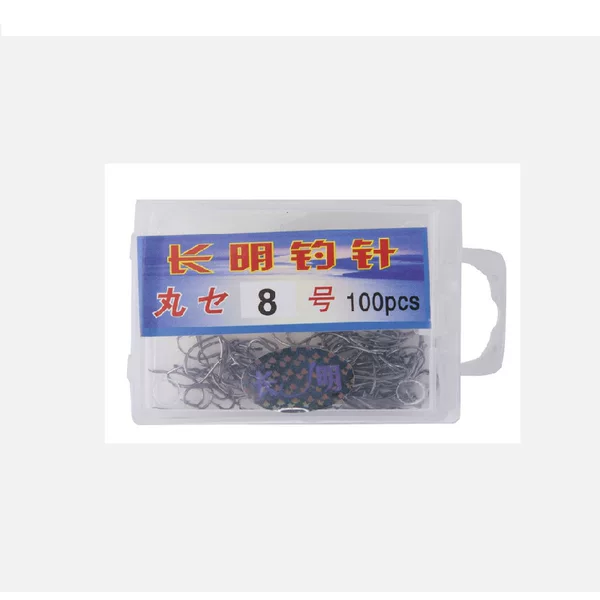 Changming Hook Boxed Fishing Hook Fish Hook Marushi Hook No. 3-28 Fishing Needle Marushi Hook Type with Barbed Fishing Supplies