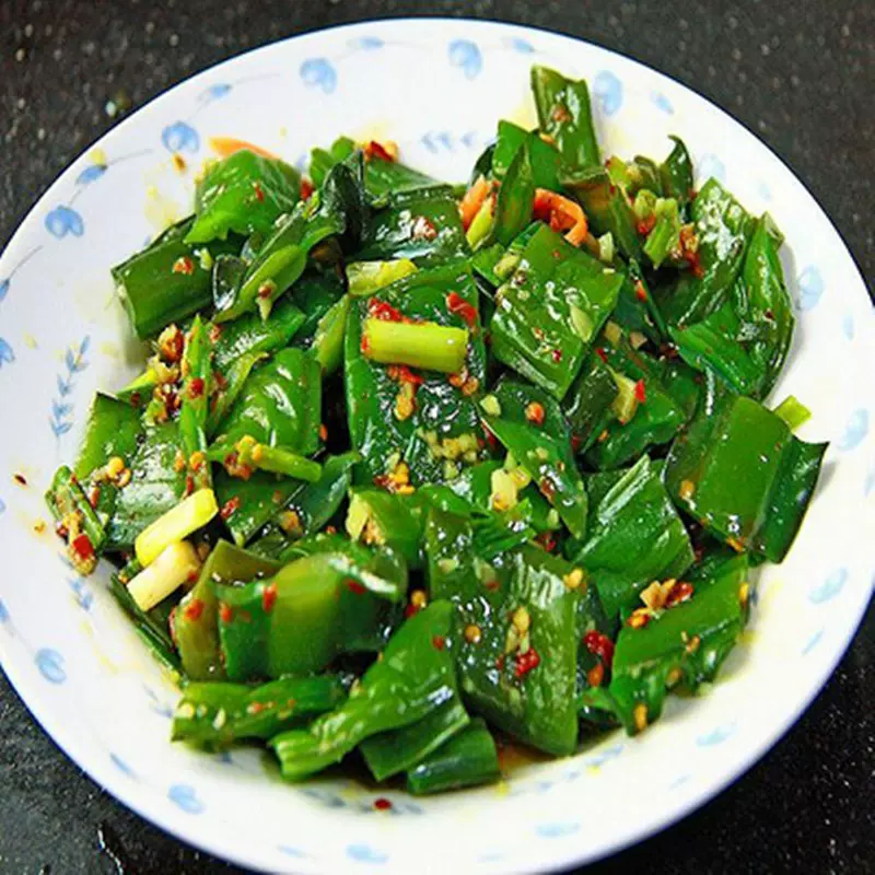 韩式海白菜酱菜小菜下饭菜裙带菜梗段片海带酱菜