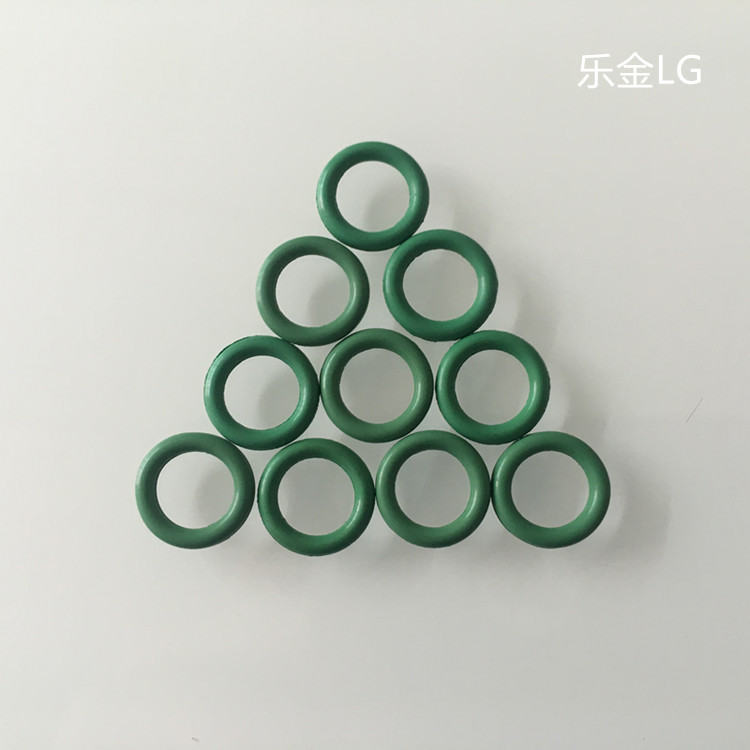 绿色FKM氟胶O型圈耐高温腐蚀耐油耐磨耐酸碱棕色氟胶O型密封圈