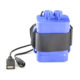 6-slot lithium battery charger 6-cell 18650 battery box 18650 battery pack USB5V output battery pack