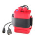 6-slot lithium battery charger 6-cell 18650 battery box 18650 battery pack USB5V output battery pack