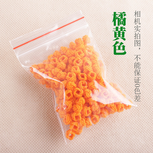 Hand-knitted pineapple ball pineapple buckle pineapple knot button knot bracelet necklace rope closing buckle diy jewelry accessories wholesale