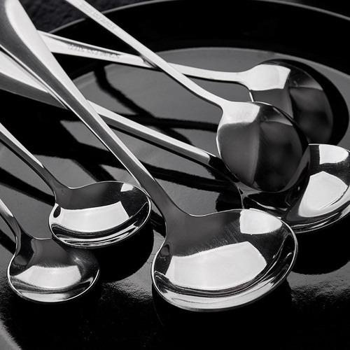Thickened refined western restaurant stainless steel steak knife, fork and spoon set hotel coffee spoon fork stainless steel tableware