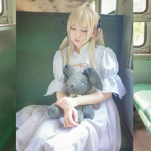 Origin Spring Field Dome Anime Costume Dome Sister Rabbit Ear Western Costume Women's Lolita Dress Dropshipping