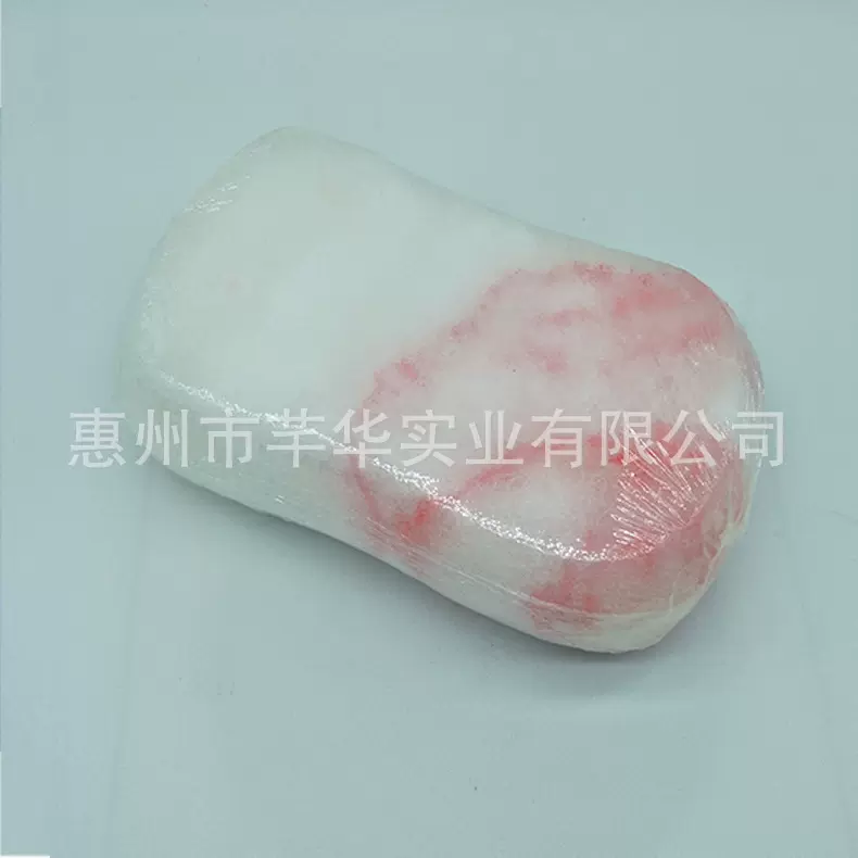 双色枕头形状海绵宠物洗澡浴盐 优质浴盐