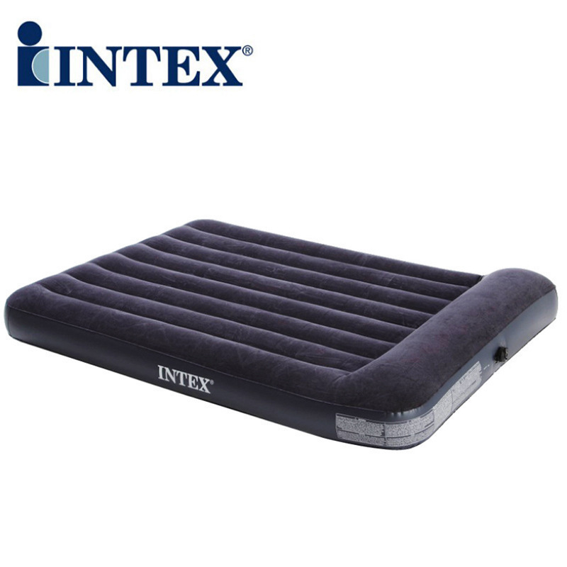 Outdoor Inflatable Bed 64144 Double Luxury Oversized Built-in Pillow Double Inflatable Mattress Tent Camping Mat