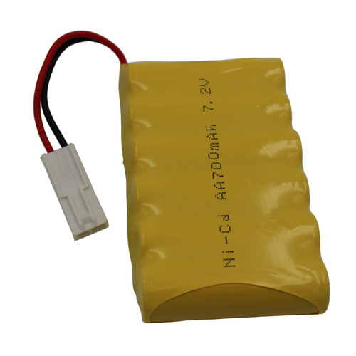 7.2V Charging Battery Pack SM for Remote Control Car Construction Truck Water Gun Electric Bike 700mAh Nickel-Cadmium Battery