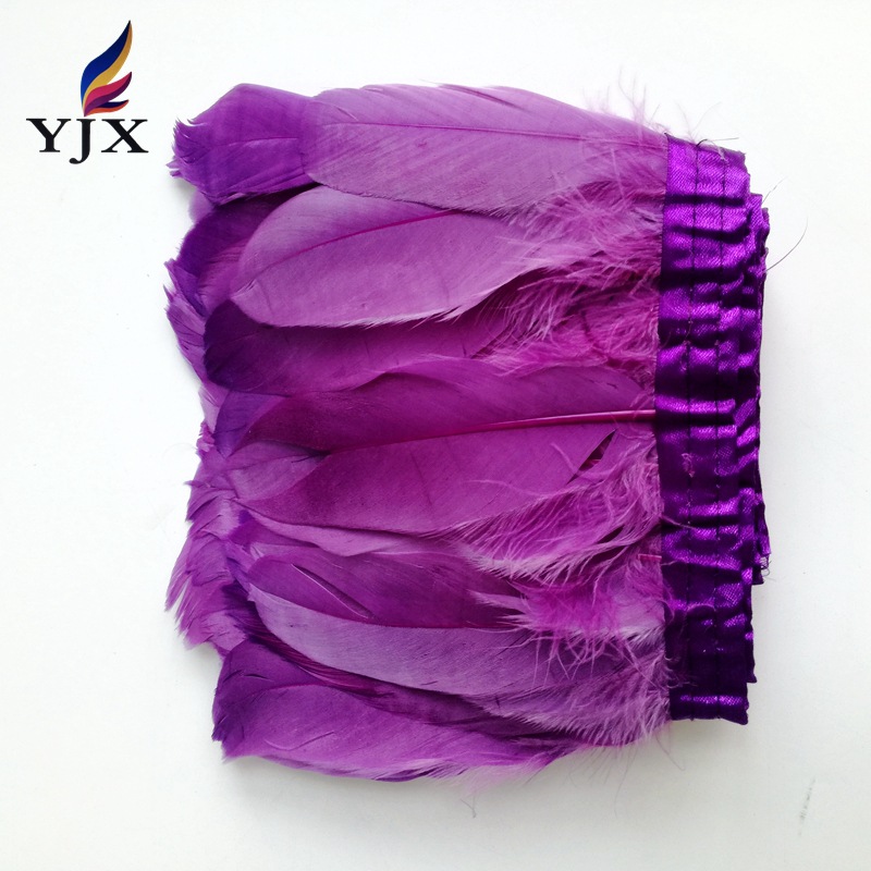厂家直供羽毛布带大飘鹅毛裙服装辅料