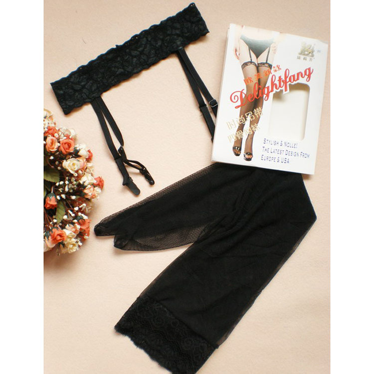 Lace Garter Set Women's Garter Socks Fine Net Stockings Mesh Long Tube Fun Silk Stockings Fishing Net Socks Lace Garter Set Women's Garter Socks Fine Net Stockings Mesh Long Tube Fun Silk Stockings Fishing Net Socks
