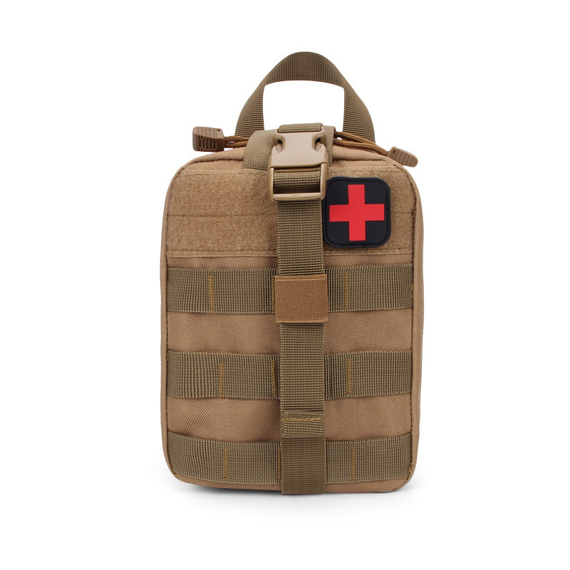 Bolsa médica bolsa de accesorios bolsa de cintura táctica camuflaje bolsa multifunción bolsa de Montañismo al aire libre
