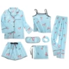 Blue set, 7 pieces