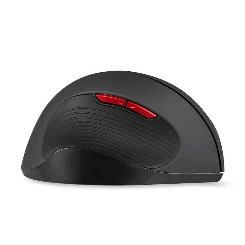 Left -handed wireless vertical mouse vertical programmable optoelectronic laptop book -type ergonomic mouse