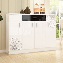 阳台鞋柜简约现代门厅柜欧式玄关柜家用进门大容量储物柜鞋架鞋柜