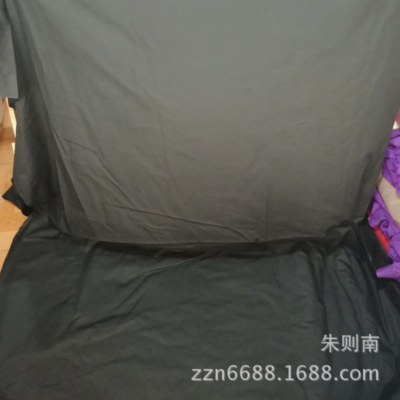 涤棉口袋布tc里料 110*76黑色里布口罩布的确良包边布服装面料