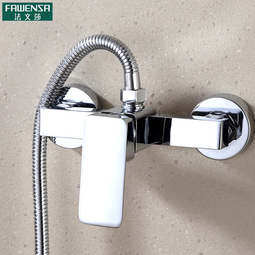 Manufacturer wholesale four-sided shower bathroom cold and hot water mixer valve mixed valve hidden shower faucet