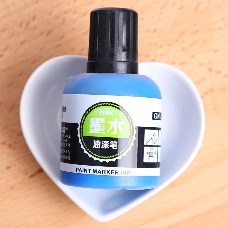 Pluma de pintura de Guangna SP110 álbum graffiti signo-en el título de la pluma de la boda pluma de la pintura de la marca blanca aceitosa pluma