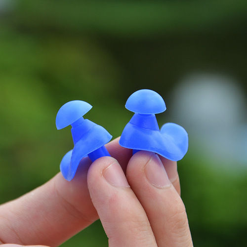 New dustproof and waterproof earplugs swimming earplugs for adults silicone earplugs professional soft boxed earplugs