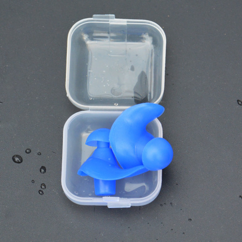 New dustproof and waterproof earplugs swimming earplugs for adults silicone earplugs professional soft boxed earplugs