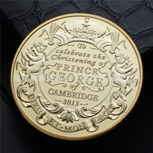 外贸币英联邦乔治王子出生纪念币跨境纪念币货源ebaywish亚马逊
