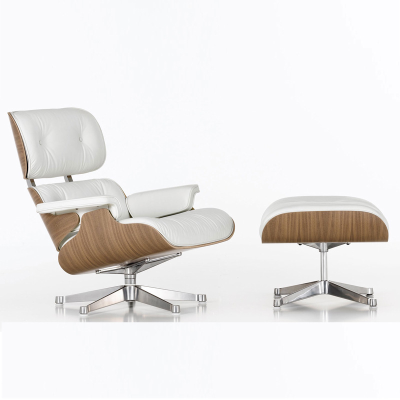 Simple moderno Eames reclinable ocio dormitorio estudio Oficina primera capa de piel de vaca silla solo sofá reclinable image 6