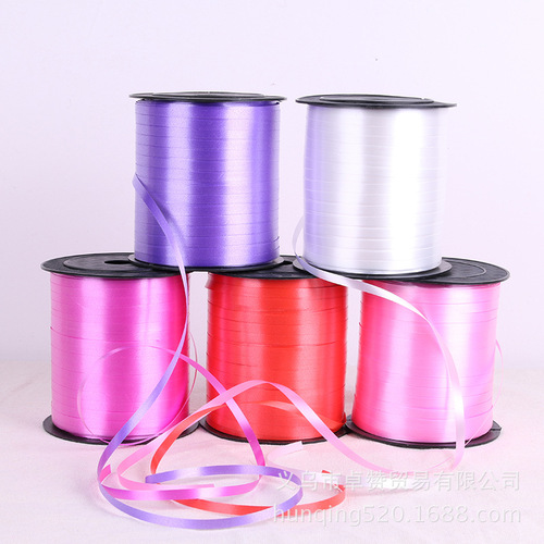 Wedding supplies balloon ribbon decorative ribbon 250 yards balloon tie rope festival supplies flower ribbon