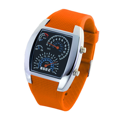 Factory direct foreign trade avionics watch Sports men's fashion creative LED watch free sample