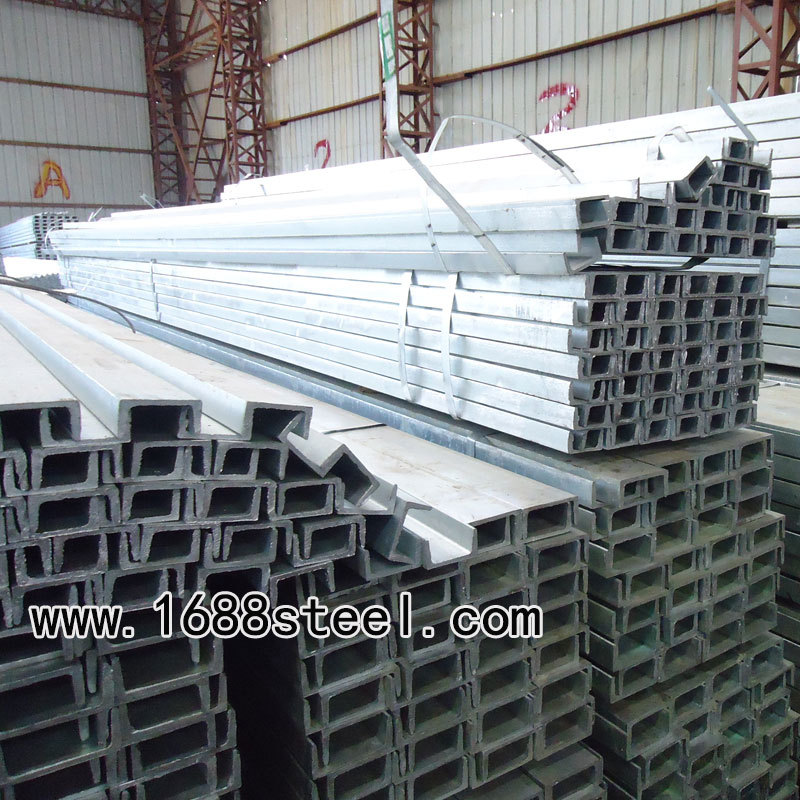 国标Q235B镀锌槽钢 5#-30#幕墙专用镀锌槽钢 江苏区域免费配送