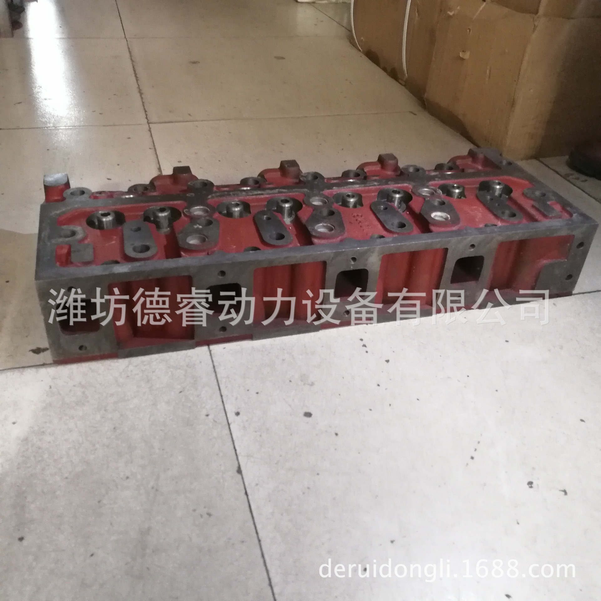 潍坊柴油机发动机原厂配件 ZH4105 R4105  缸盖 气缸盖 缸头