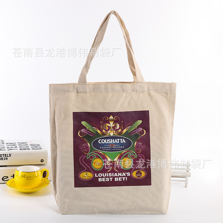 厂家直供帆布袋棉布袋手提广告帆布购物袋数码拉链时尚帆布包可订