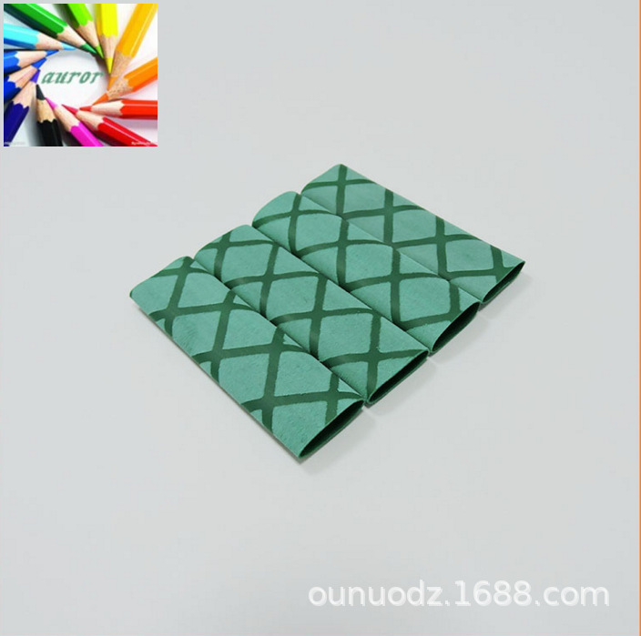 厂家供应绿色防滑花纹热缩套管15.0mm