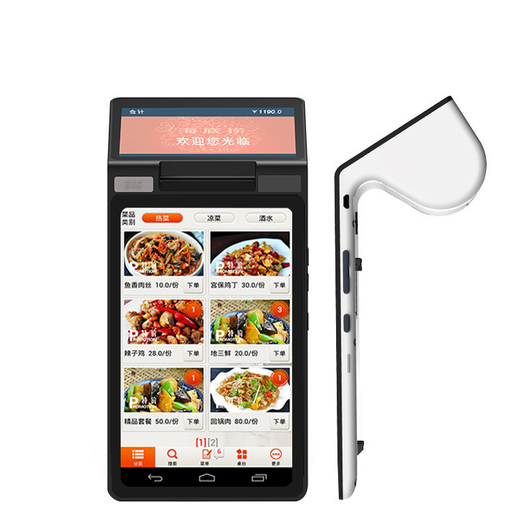 Ordering machine Android handheld terminal takeaway PDA shopkeeper takeaway automatic ordering single printing all -in -one