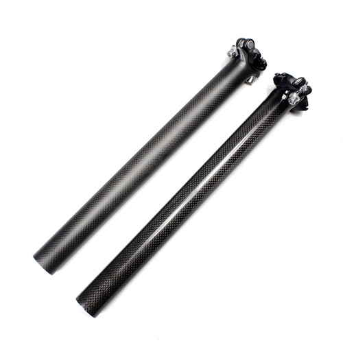 Unlabeled lightweight carbon fiber bicycle seat post/27.2/30.8/31.6 dead flying seat post straight seat post