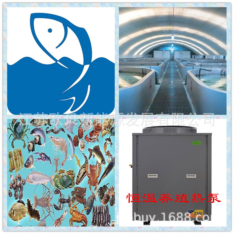 2鱼虾养殖空气能热水器 养殖热水加温设备 养殖水池用空气源热泵