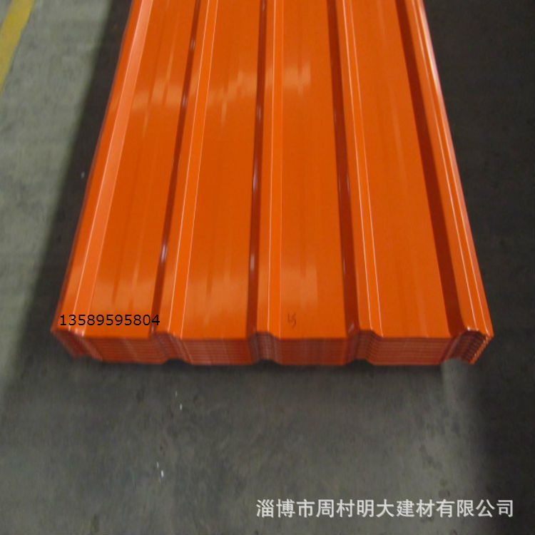 长期供应 彩钢瓦 彩钢夹芯瓦 屋顶砖纹瓦 隔热瓦 压型彩钢板 铁瓦