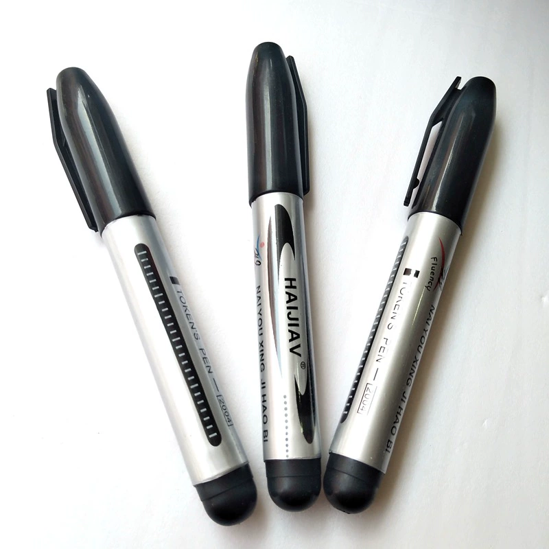 Оптовая Haijia Oil Sexual Signing Pen 2004B Mark Pen Pen Pen Pen Pen's Express Pen Logistics mark pen