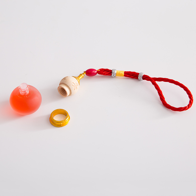 Car Aromatherapy Essential Oil Car Perfume Colorful Gourd Pendant Car Fragrance Deodorizing Light Fragrance Long-Lasting Manufacturer Wholesale