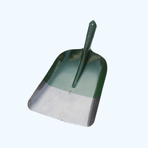 Hualei wholesale primary green large coal shovel shovel outdoor wooden handle shovel wide head large polished iron shovel steel shovel