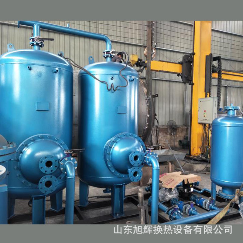 厂家生产汽-水浮动盘管换热机组   不锈钢浮动盘管换热机组